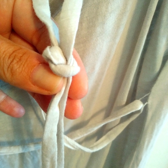 Velvet by Graham and Spencer Vtg Slub Dress - large - Picture 4 of 6